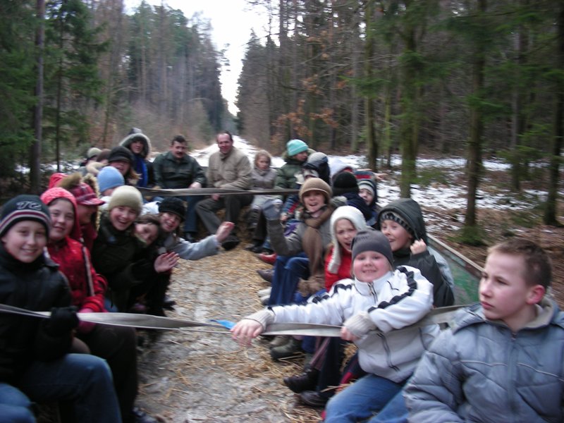 Zamiast kuligu - ale frajda